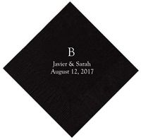 Personalized Cocktail, Beverage or Dessert Monogram Napkins (400)