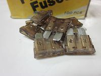 7.5 AMP 100pc ATC/ATO Standard FUSES Blade Fuse 7.5A CAR Truck Boat Marine ETC