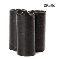 Colorful Garbage Bags Eco Friendly Glad Trash Bags Eco Trash Bags Garbage Bag Bulk Trash Bags Wastebasket Trash Garbage Bags Car Garbage Bag 5gal Trash Bags 4 Gallon Trash Bags Yard (2rolls black)