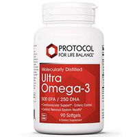 Protocol For Life Balance - Ultra Omega-3 (500 EPA / 250 DHA) - 90 Softgels