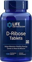 Life Extension D-Ribrose 100 Vegetarian Tablets