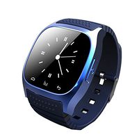 Highpot Smart Watch Bluetooth Smartwatch Sport Fitness Tracker with Heart Rate Blood Pressure Sleep Monitor Calorie Wearable Wristband Watch Activity Tracker Compatible iOS Android (Blue)