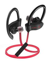 Bluetooth Headphones, Best Wireless Sports Bluetooth Earphones Waterproof HD Stereo Sweatproof Earbuds Compatible with iPhone/Android/Tablet/iPad for Gym Running (Red)