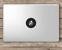 Avenger's Logo Marvel - Apple MacBook Laptop Vinyl Sticker Decal, Die Cut Vinyl Decal for Windows, Cars, Trucks, Tool Boxes, laptops, MacBook - virtually Any Hard, Smooth Surface