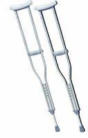 Underarm Adjustable Aluminum Crutch - Adult (5' 0" - 6' 2") - 8 Pair / Case - 43-2050-8