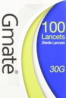 Gmate Lancets- 30G, 100 ct
