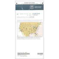 FAA Chart: VFR Sectional DETROIT SDET (Current Edition)