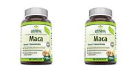 Herbal Secrets Maca 750 mg 6:1 Concentrate 90 Capsules - Supports Reproductive Health - Energizing Herb* (Pack of 2)