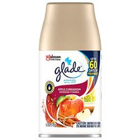Glade Automatic Spray Refill Apple Cinnamon, Fits in Holder For Up to 60 Days of Freshness, 6.2 oz, 1 Refill