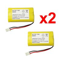 2 Fenzer Rechargeable Cordless Phone Batteries for Vtech BT175242 BT-175242 BT275242 BT-275242 6119 6128 6129 Cordless Telephone Battery Packs