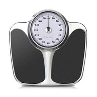 Mechanical Bathroom Scales, Weighing Fast + Reliable, Easy to Read Analog Dial, Rugged Platform, No Button/Battery, Worry-Free CQOZ