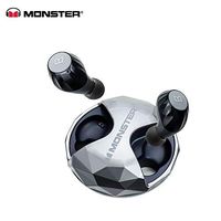 Monster New Clarity HD Airlinks High Definition True Wireless Earbuds Black