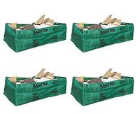 BAGSTER 3CUYD Dumpster in a Bag, Green (Pack of 4)