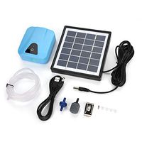 Alomejorc Solar Powered Waterproof USB Oxygenator Aerator Air Pump Oxygen for Outdoor Pool Pond