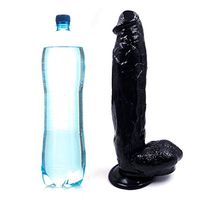 12Inch Black Ďîldɔ Women Body Wand Massager Relaxing Toys