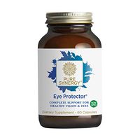 Pure Synergy Eye Protector (60 Capsules) Complete Eye Vitamin w/Lutein, Zeaxanthin, Bilberry, Astaxanthin