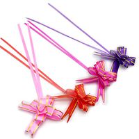 Cozylkx Pull Bow Ribbon - 21 x 1.5cm Gift Knot Wrap Pull Bows Ribbion Strings for Easter and Wedding Car Decoration, Set of 20(Mixed)