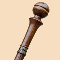 Fancy Wood Cane for Men and Women - Unique Walking Sticks Stylish Knob Wooden Canes (#3)