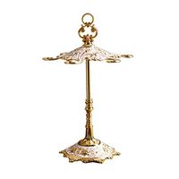 He Xiang Firm Wine Glass Holder Alloy Home Goblet Holder Decoration White Goblet Cup Holder