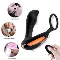 Waterproof P'róst?atå Másságer Vibranting Pennis Ring Mássaging Device Vi`brãtión Āmȁl Adùllt Érótíč án-al Remote Control Adúllt Se.x Toys FOR Men and Couples Travel