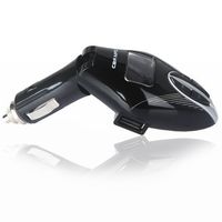 KINGZER Car Kit MP3 Player FM Transmitter Modulator LCD USB Disk TF Remote Blue Light