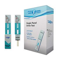 Prime Screen Marijuana THC Single Panel Test Kit 5 Pack- Self-Check Individually Wrapped Urine Screen Tests with Highly Sensitive 50 ng/ml Cutoff Level - WDTH-114