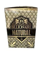 Billionaire Hemp Wraps! Organic Wraps, Tobacco Free! - (Natural, 25 Packs)