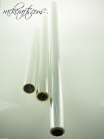 rackcrafts.com Cellophane Cello Roll Heavy Duty Gift Wrap Plastic Paper Decorative Wedding Baby Party (24" x 100')