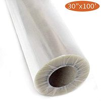 Adorox 30" Inch 100' Ft Clear Cellophane Wrap Roll Gift Basket Arts and Crafts