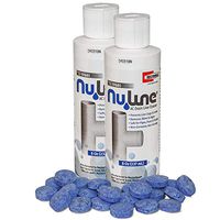 (2)-Pack NuLine NL1 HVAC Condensate 8 Ounce Nu-Line Drain Cleaner Plus (24) PT-200 Pan Tablets