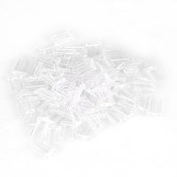 Compression Mounting Sleeve Plastic for Rimless Glasses Accessories Tools New 3 Types 100 Pcs (1.6 * 0.8 * 7.0)