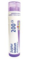 Boiron Sulphur Iodatum 200CK, 80 Pellets, Homeopathic Medicine for Runny Nose