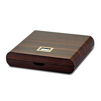 Jewels By Lux Walnut Wood Veneer High Gloss Finish 10 Cigar Digital Humidor