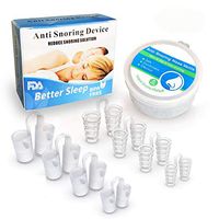 8PCS Anti Snoring Devices, Anti Snoring Solution, Snore Mute Nose Sleep Vents by MERCHR, Nasal Dilator for Breathing