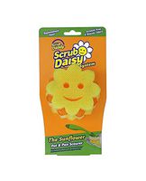 Scrub Daddy- Scrub Daisy Replacement Head - The Sunflower Pot & Pan Scourer, Deep Cleaning, Versatile, Flexible, Scratch Free, Dishwasher Safe, Stain and Odor Resistant - 1ct