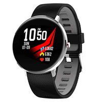 L10 SmartWatch Waterproof Android IOS Smart Watch Fitness Tracker Wristband Heart Rate Swimming All-Day Heart Rate and Activity Tracking, Sleep Monitoring, GPS, Ultra-Long Battery Life, Bluetooth