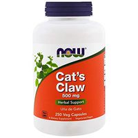 Cat's Claw UNA de Gato Inner Bark 500 mg Non GMO 250 Veg Capsules