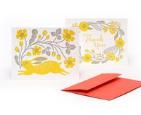 Masako Kubo: Letterpressed Notecards: 10 Letterpressed Notecards and Envelopes