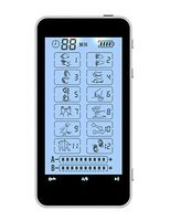 12 Modes Best tens EMS nmes Unit Machines Electric Electron Electronic Pulse Back Neck Legs Massagers Handheld for Back Neck Shoulder Knee Pain tmj Replacement Pads T12AB White HealthmateForever