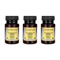 Swanson Supplemelts Vitamin B-12 1,000 mcg 60 Chwbls 3 Pack