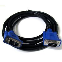 6 FT HD15 Male to Male VGA Blue Connector TV Monitor Cable for PC Laptop