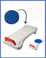 MOBB Deluxe Bath Transfer Board includes Optional Swivel Seat - Bath Transfer Bench Board