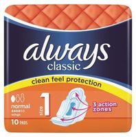 Always Classic - Normal Size10 S (Pack of 16)