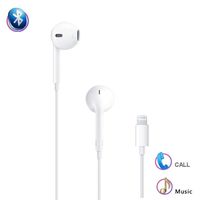 Lighting Earbuds Headphone Earphones Headset with Microphone and Volume Control, Compatible with iPhone Xs/XS Max/XR/X/8/8 Plus/7/7 Plus Plug and Play iOS 10/11/12 （1:1 Quality） (ES-Bluetooth001)