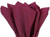 Burgundy Tissue Paper 20x30" 480 Sheet Flat Ream - Wraps-CTFBU