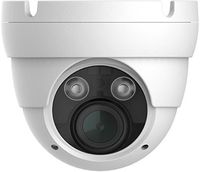 HDView 3MP Megapixel IP Network Camera ONVIF PoE, Super Matrix IR, 2.8-12mm Vari Focal Lens 3-Axis, Vandalproof Dome
