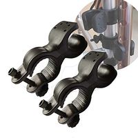 Cane Holder for Walker - Universal Walking Stick Holder Accessories for Rolling Walker Rollator (2pcs/Set)