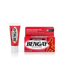 Bengay Ultra Strength, Pain Relieving Cream, Non-Greasy, 2 Ounce Pack of 4