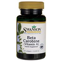 Swanson Beta-Carotene (Vitamin A) 10000 Iu (3000 mcg) 250 Sgels