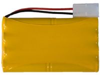 9.6 Volt AA NiCd Battery Pack (850 mAh) with Tamiya Connector